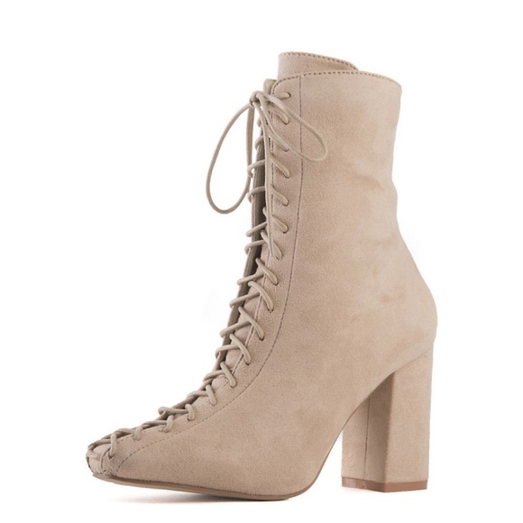 Cape Robbin Shoes - BETISA HIGH HEEL ANKLE BOOTS